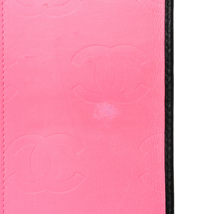 Chanel Calfskin Quilted Cambon Yen Wallet Black 14 of 15