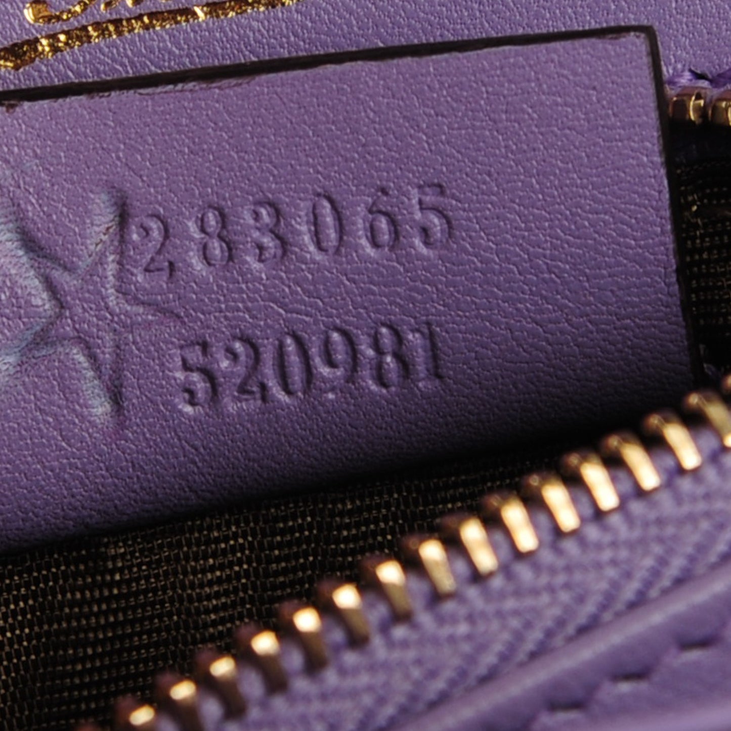 Lambskin 1973 Chain Shoulder Bag Lilac