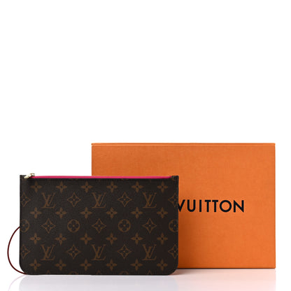 Louis Vuitton Monogram Neverfull MM GM Pochette Pivoine 8 of 8