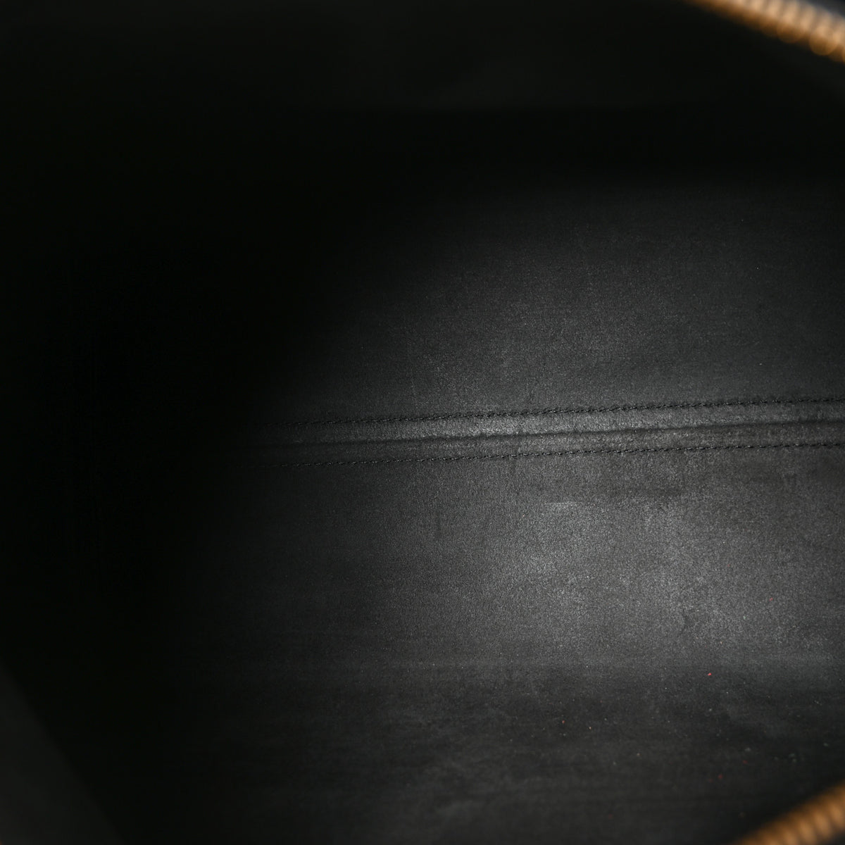 Louis Vuitton Epi Speedy 35 Black 4 of 8