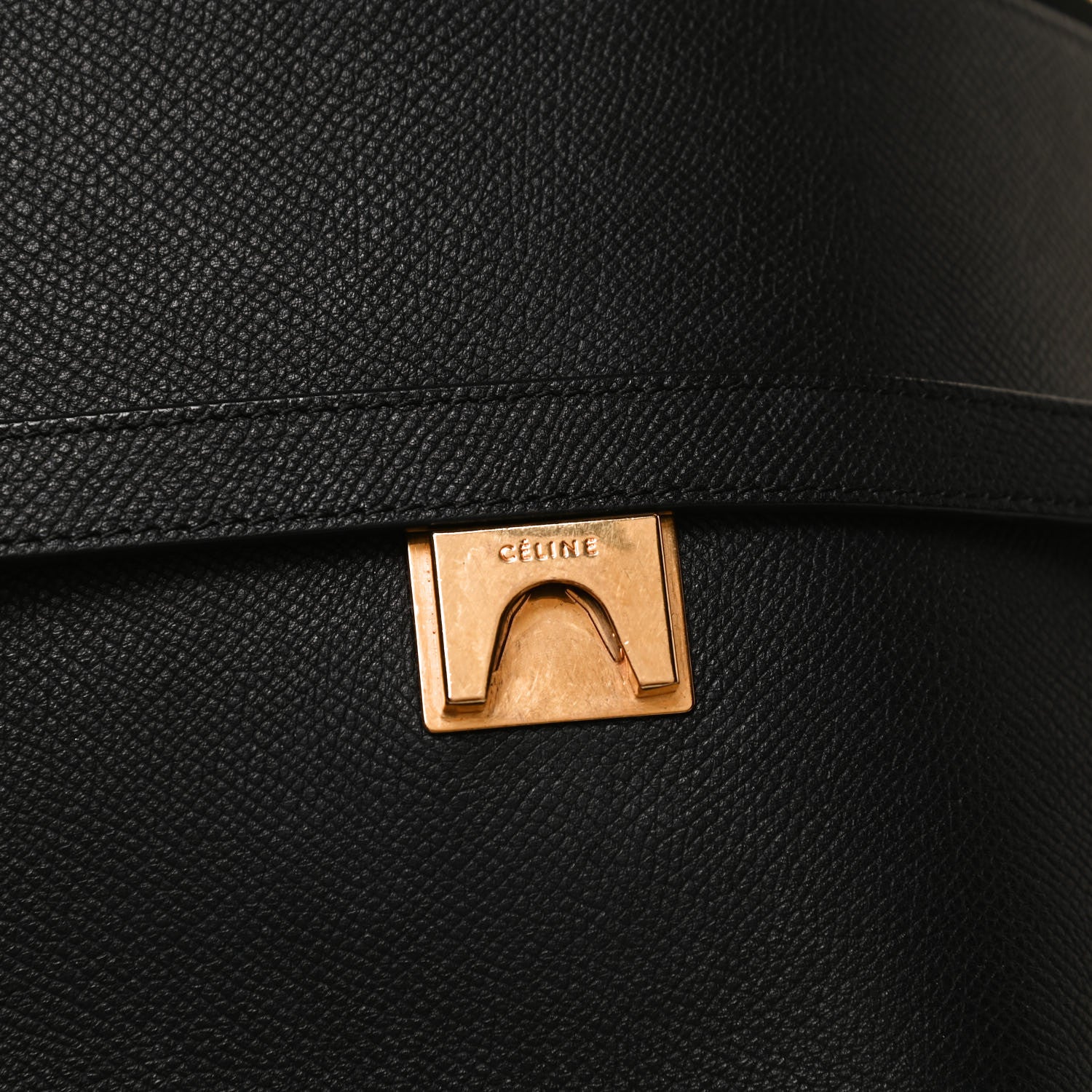 Celine Grained Calfskin Small Belt Bag Black 27 of 29