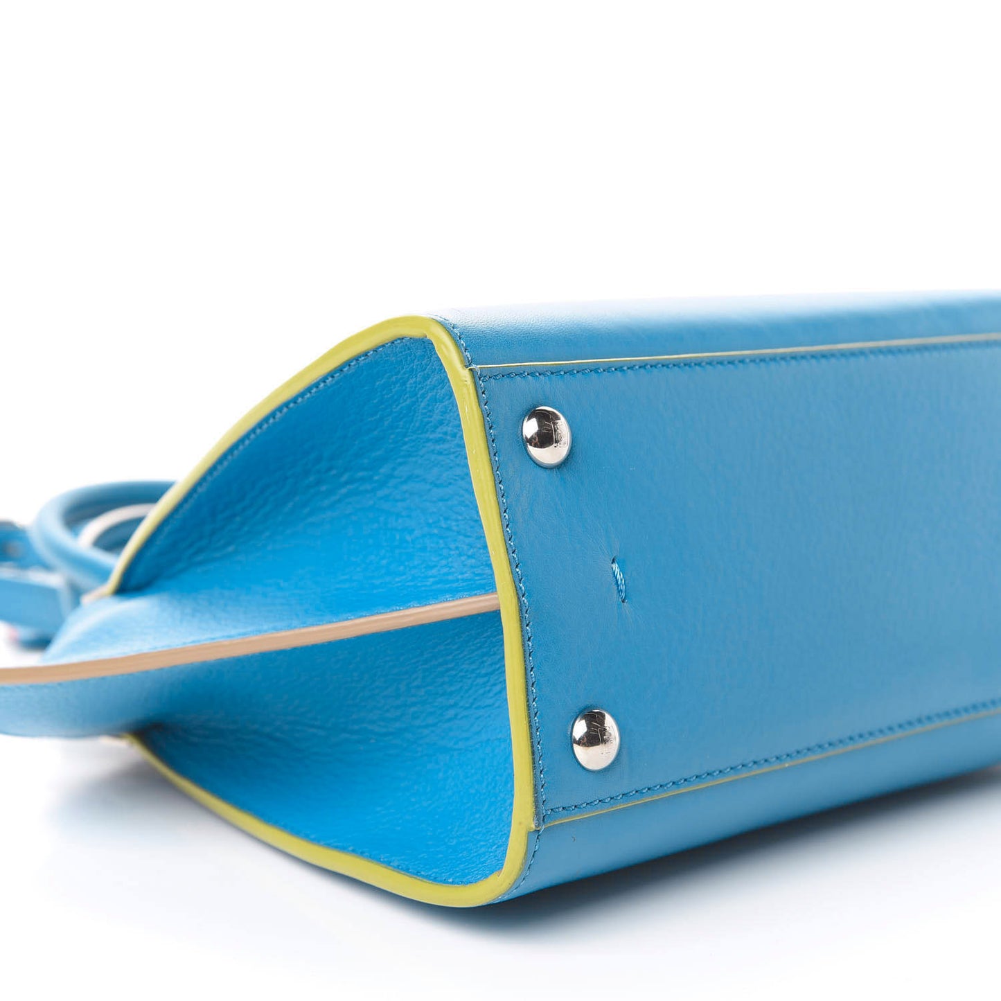 Vitello Dolce Mini 3jours Tote Blue Royal