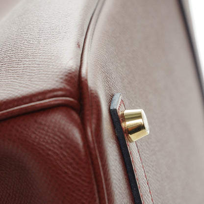 Hermes Epsom Contour Birkin 35 Rouge H 20 of 27