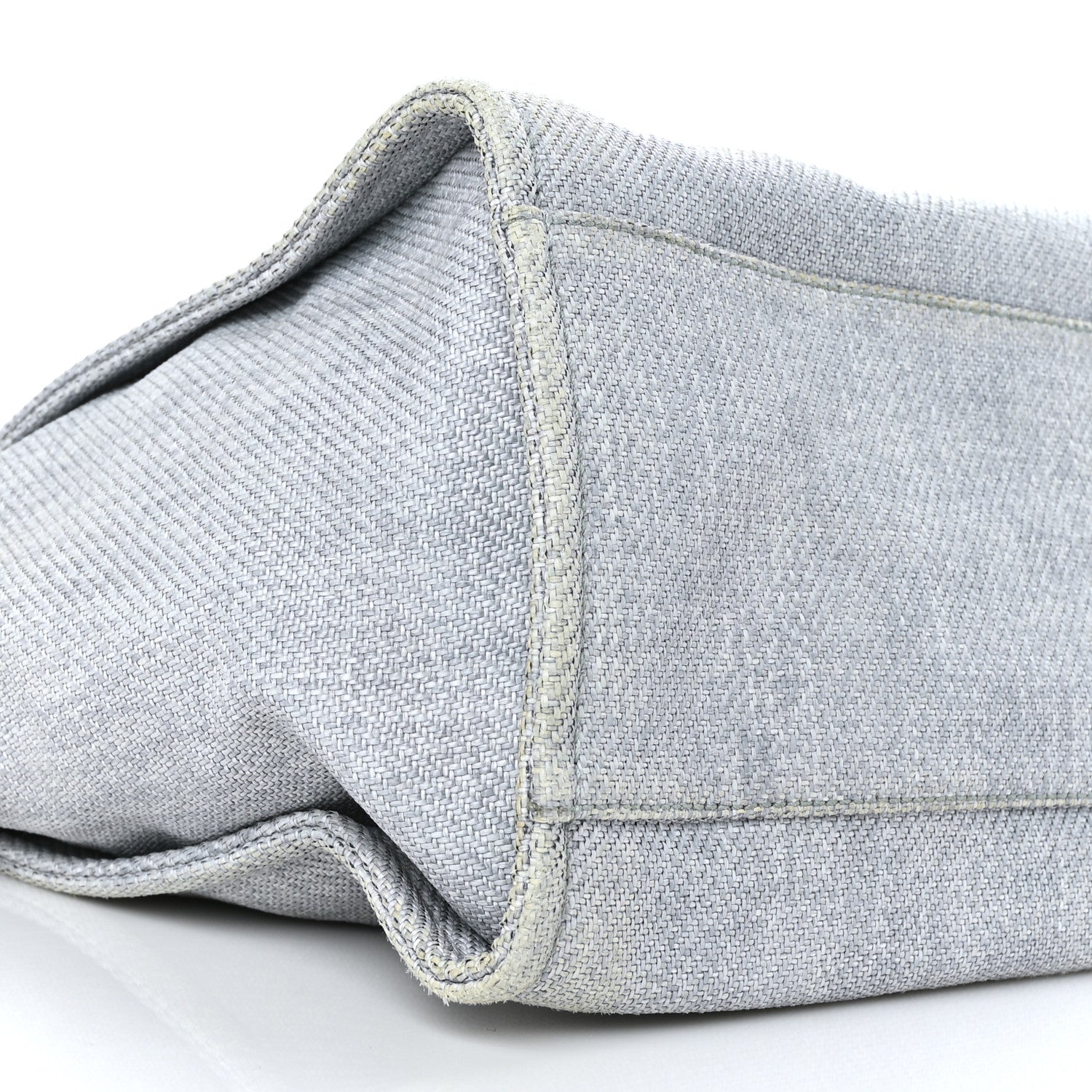 Chanel Canvas Medium Deauville Tote Denim Blue 9 of 10