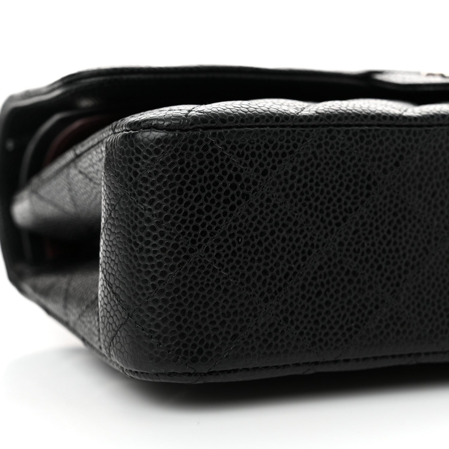 Chanel Caviar Quilted Medium Double Flap Black 9 of 11