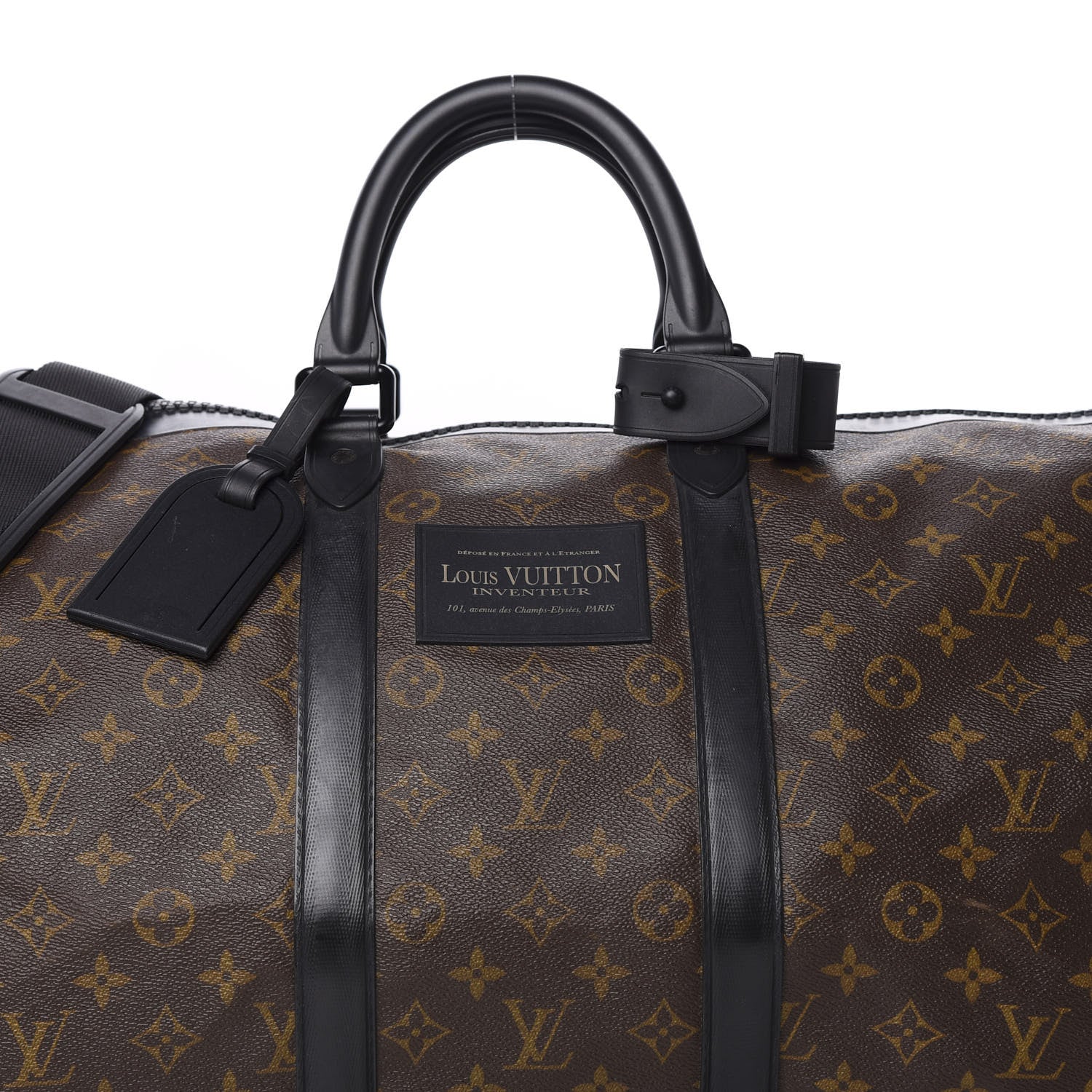 Louis Vuitton Monogram Waterproof Keepall Bandouliere 55 9 of 11