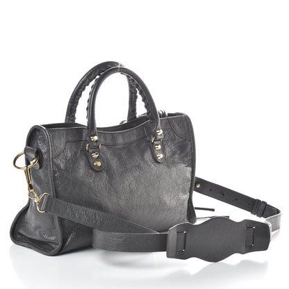 Balenciaga Agneau Classic Gold Hardware S City Gris Fossile 3 of 10