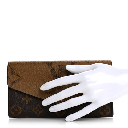 Louis Vuitton Reverse Monogram Giant Sarah Wallet 2 of 13