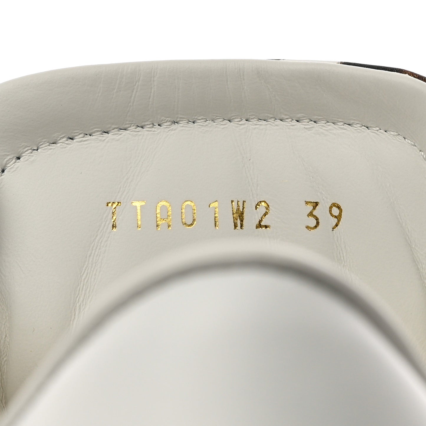 Calfskin Leopard Print Rockstud Untitled Open Sneakers 39 White