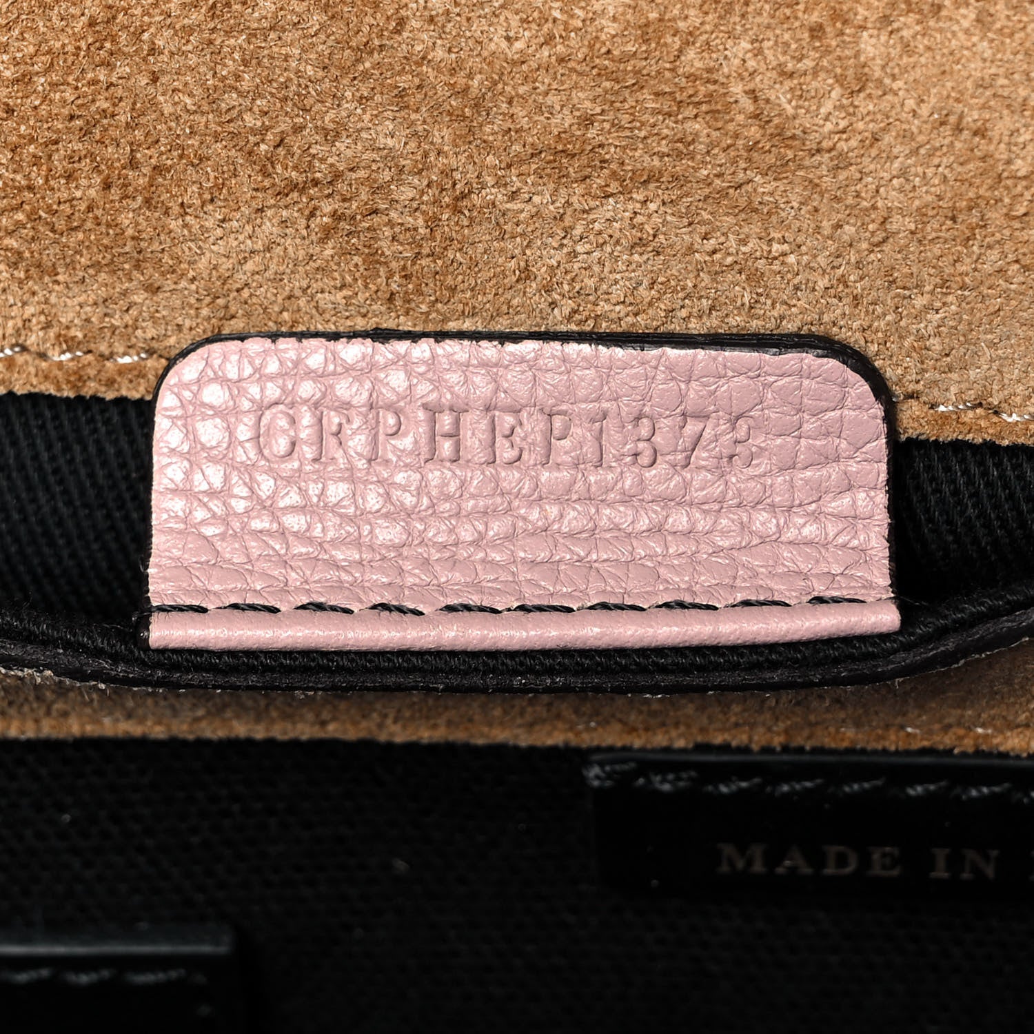 Burberry Derby Calfskin House Check Small Macken Crossbody Bag Pale Orchid 8 of 10
