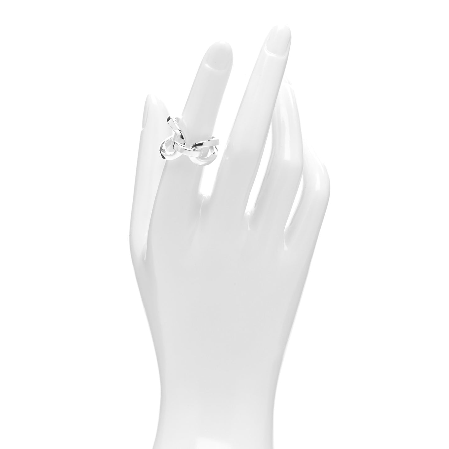 Sterling Silver Chaine D'Ancre Twist Ring 51 5.75
