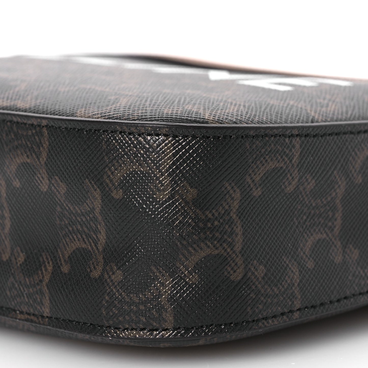 Triomphe Canvas Small Camera Bag Tan