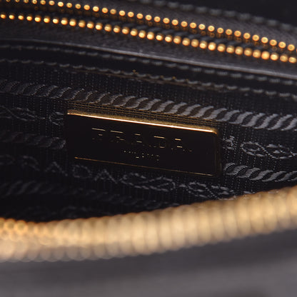 Prada Saffiano Vernice Small Promenade Tote Black 9 of 13