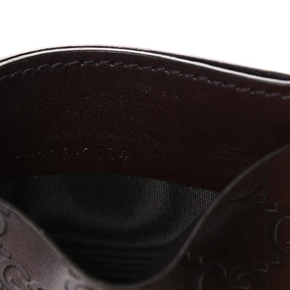Gucci Guccissima Card Holder Brown 8 of 9