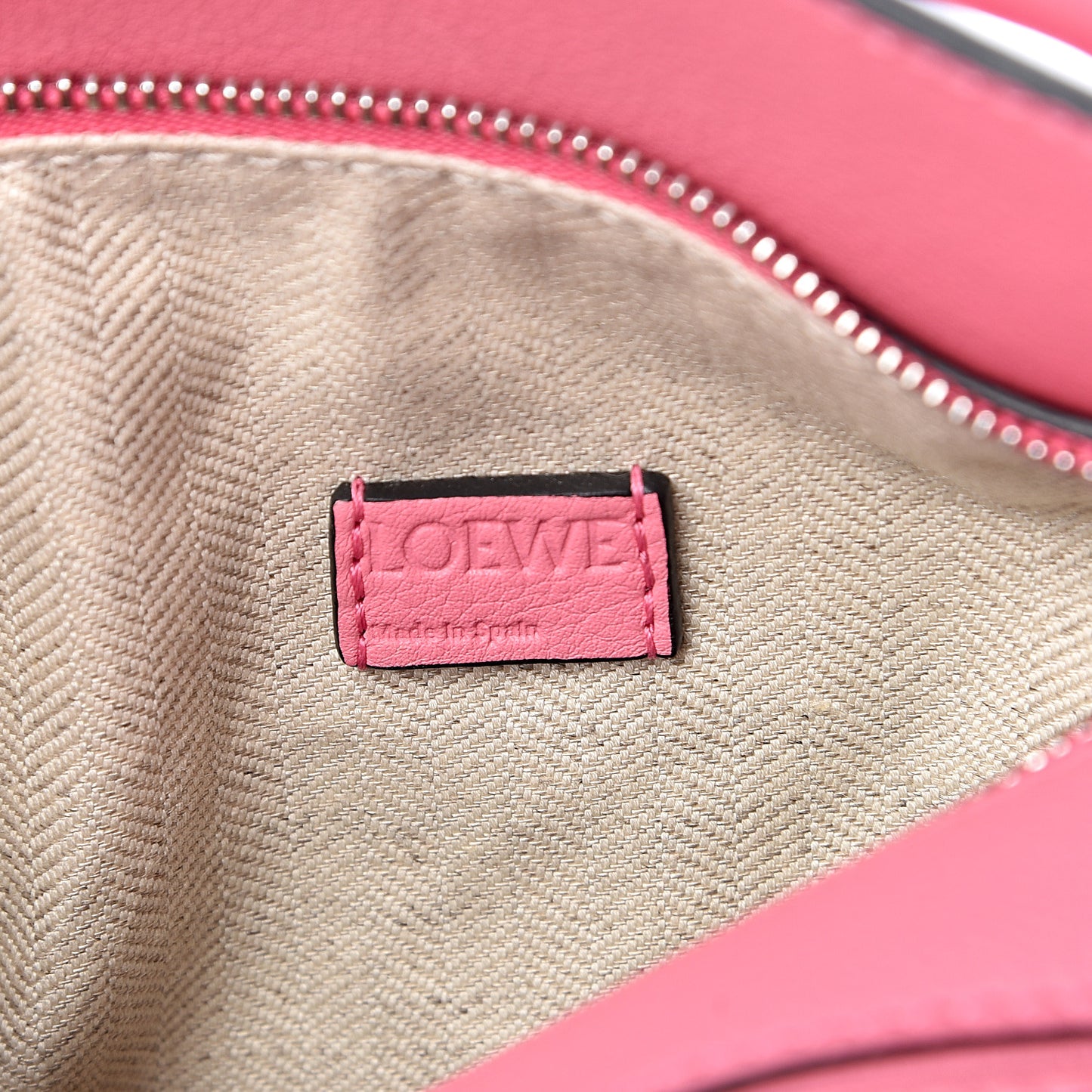 Calfskin Mini Puzzle Bag Wild Rose