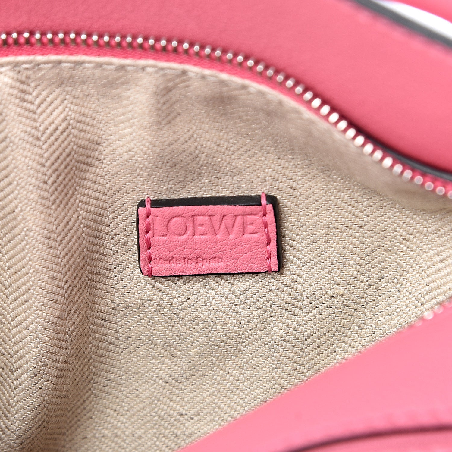 Loewe Calfskin Mini Puzzle Bag Wild Rose 6 of 11