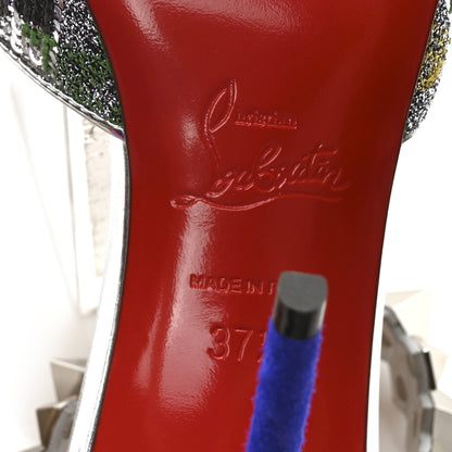 Christian Louboutin Specchio Brosse Paillettes Planet Chic 100 Pump 37.5 Version Multicolor 7 of 9