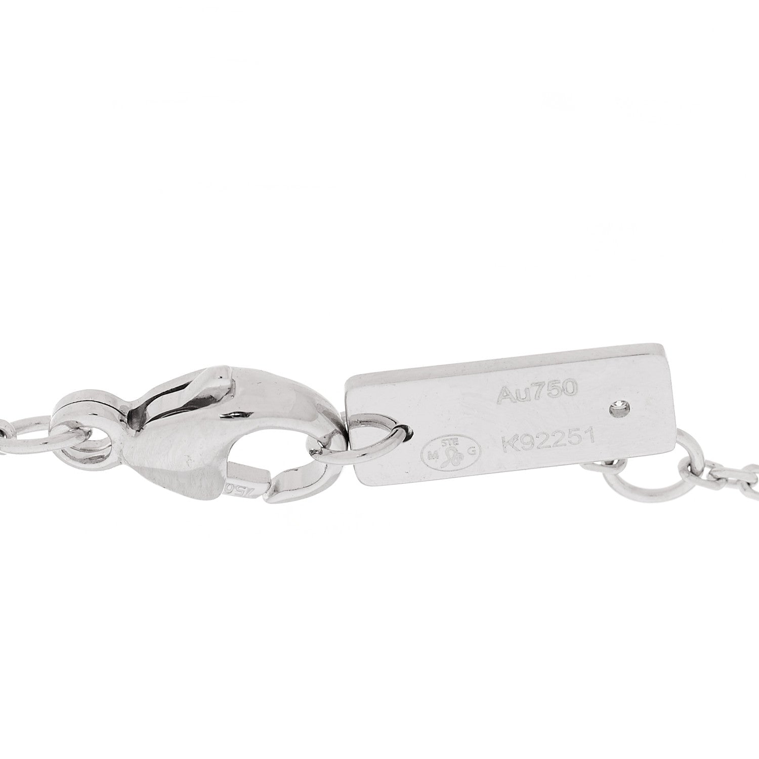 Messika 18K White Gold Diamond Classic Baby Move Pave Bracelet 4 of 6