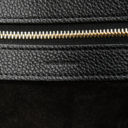 Celine Soft Grained Calfskin Medium Belt Cabas Phantom Black 10 of 17