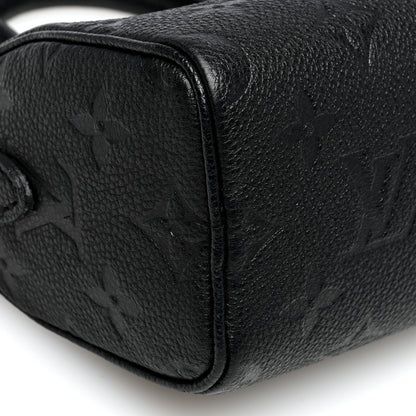 Louis Vuitton Empreinte Monogram Nano Speedy Black 8 of 9