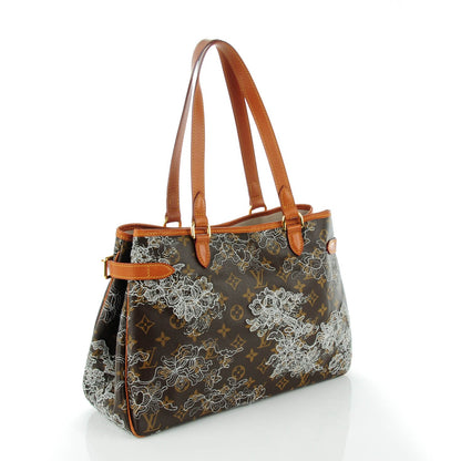Louis Vuitton Monogram Dentelle Batignolles Horizontal Silver 4 of 10