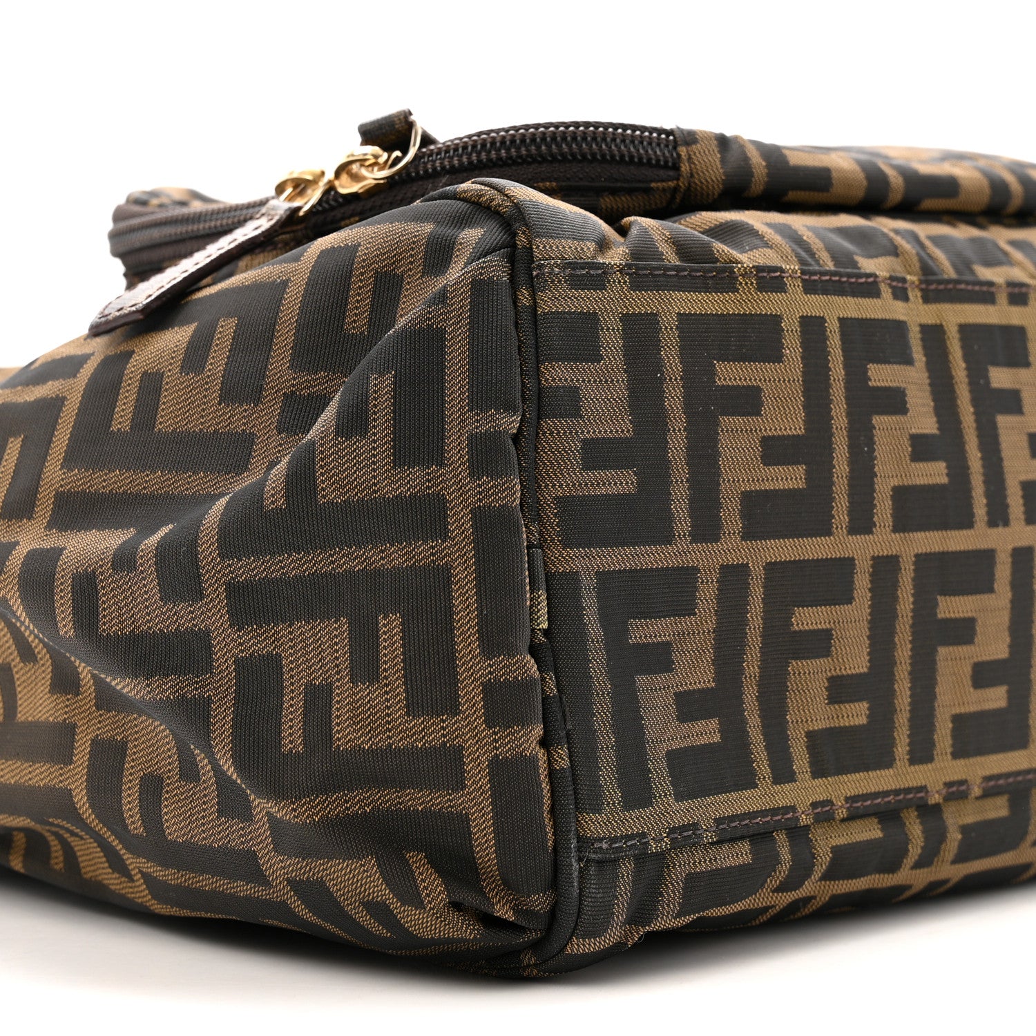 Fendi Nylon Zucca Diaper Bag Tobacco 9 of 14