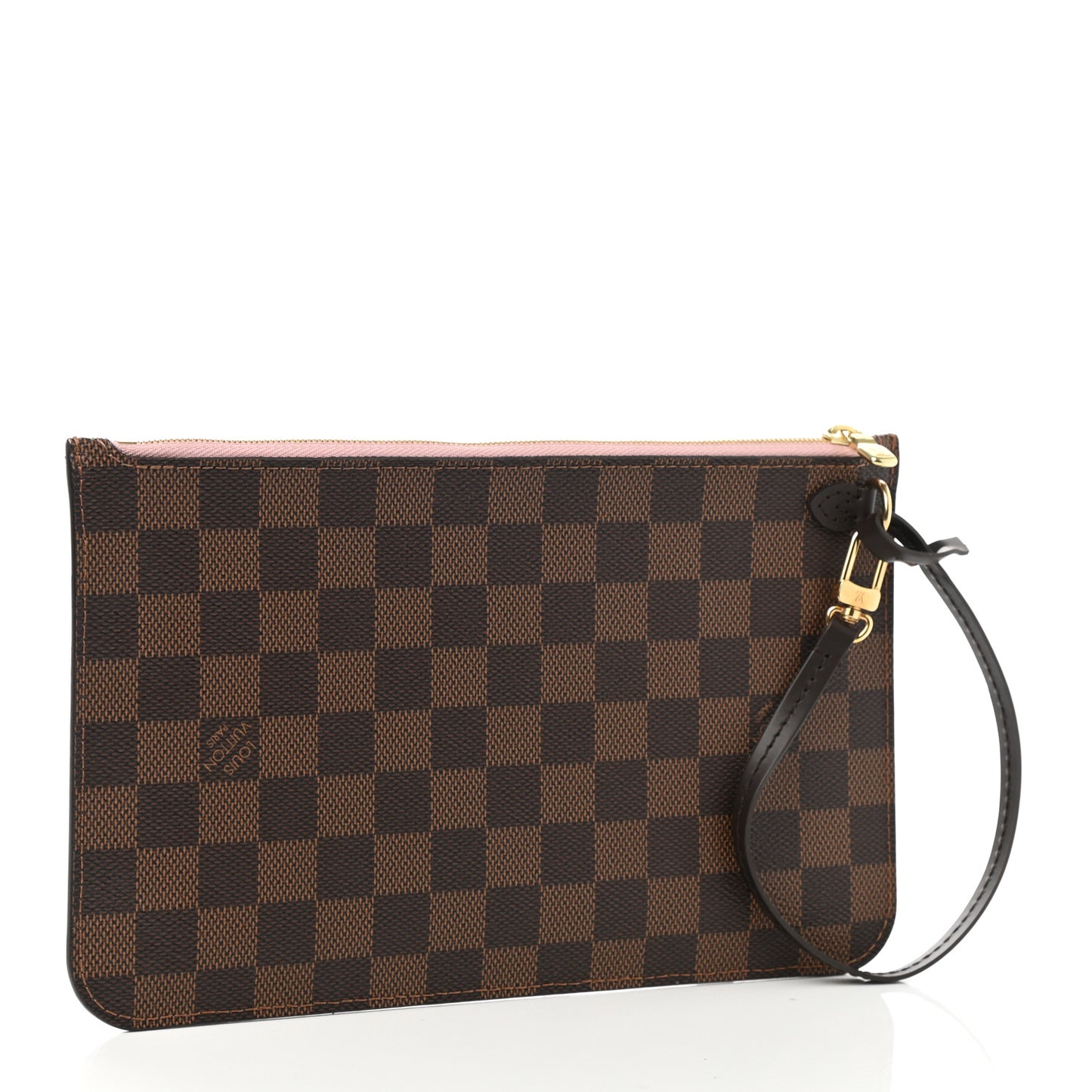 Damier Ebene Neverfull MM GM Pochette Rose Ballerine