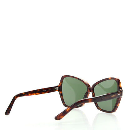 Celine Acetate Butterfly Sunglasses CL 40067I Havana 4 of 7