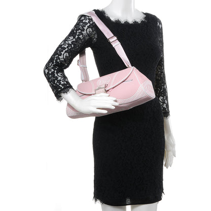Christian Dior Canvas and Rubber Pink Bag 2 of 10