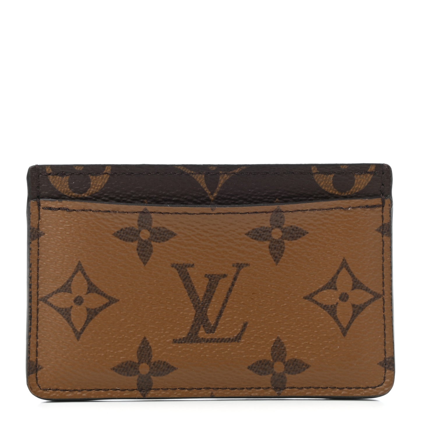 Reverse Monogram Card Holder