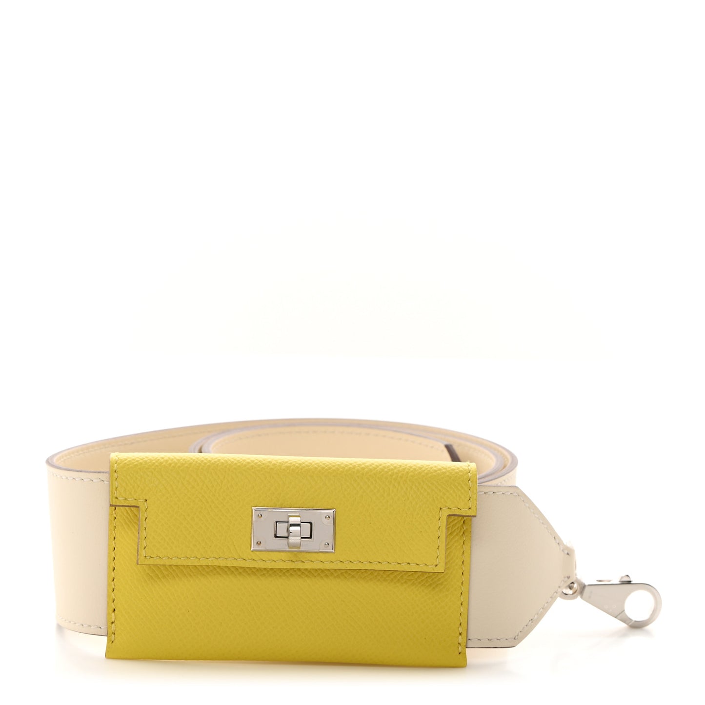 Swift Epsom Pocket Kelly Shoulder Strap Nata Lime