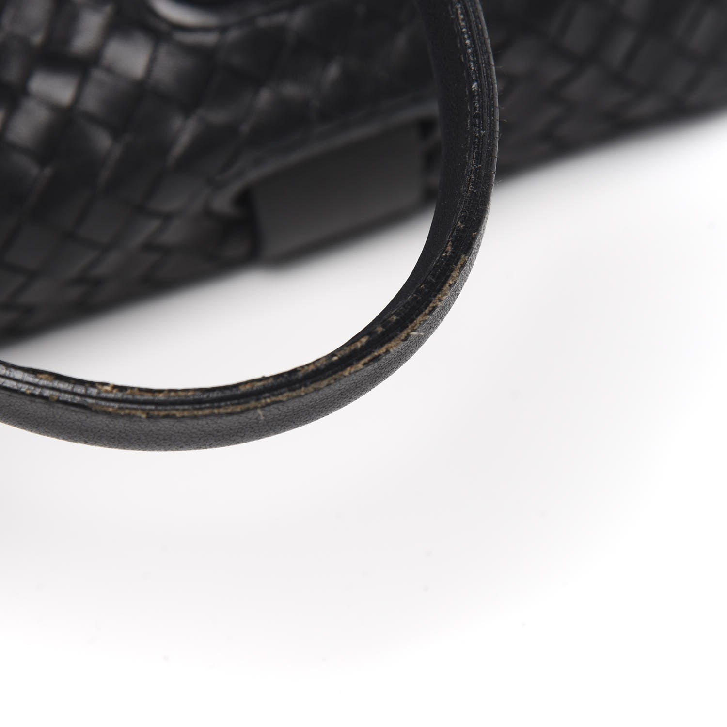 Bottega Veneta Nappa Intrecciato Accordion Satchel Black 14 of 17