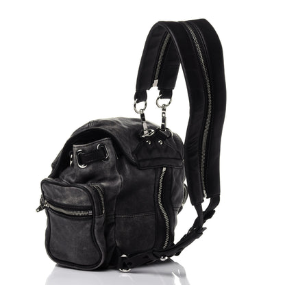 Alexander Wang Calfskin Mini Marti Backpack Washed Grey 3 of 11