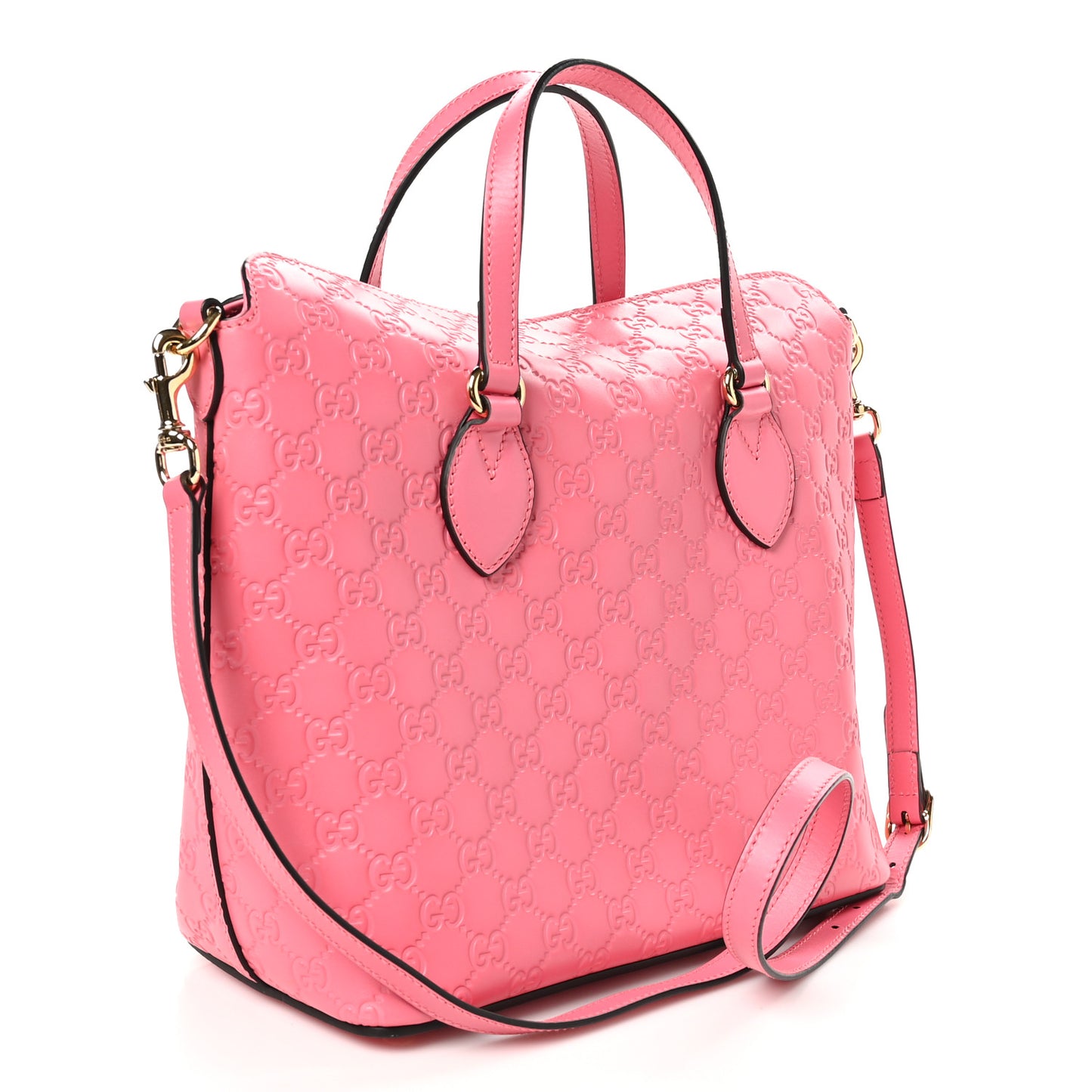 Guccissima Linea A Foldover Tote Flush