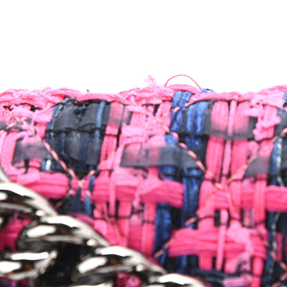 Chanel Patent Tweed Medium Boy Flap Fuchsia 10 of 11
