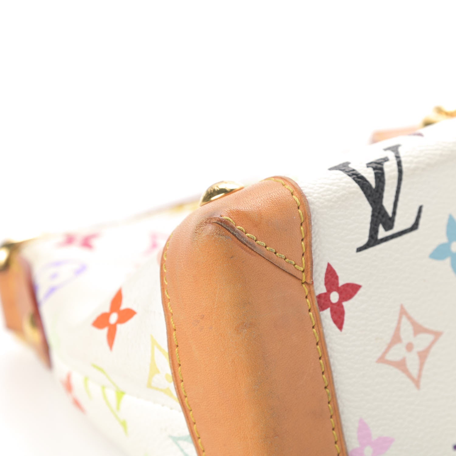Louis Vuitton Monogram Multicolor Eliza White 9 of 15
