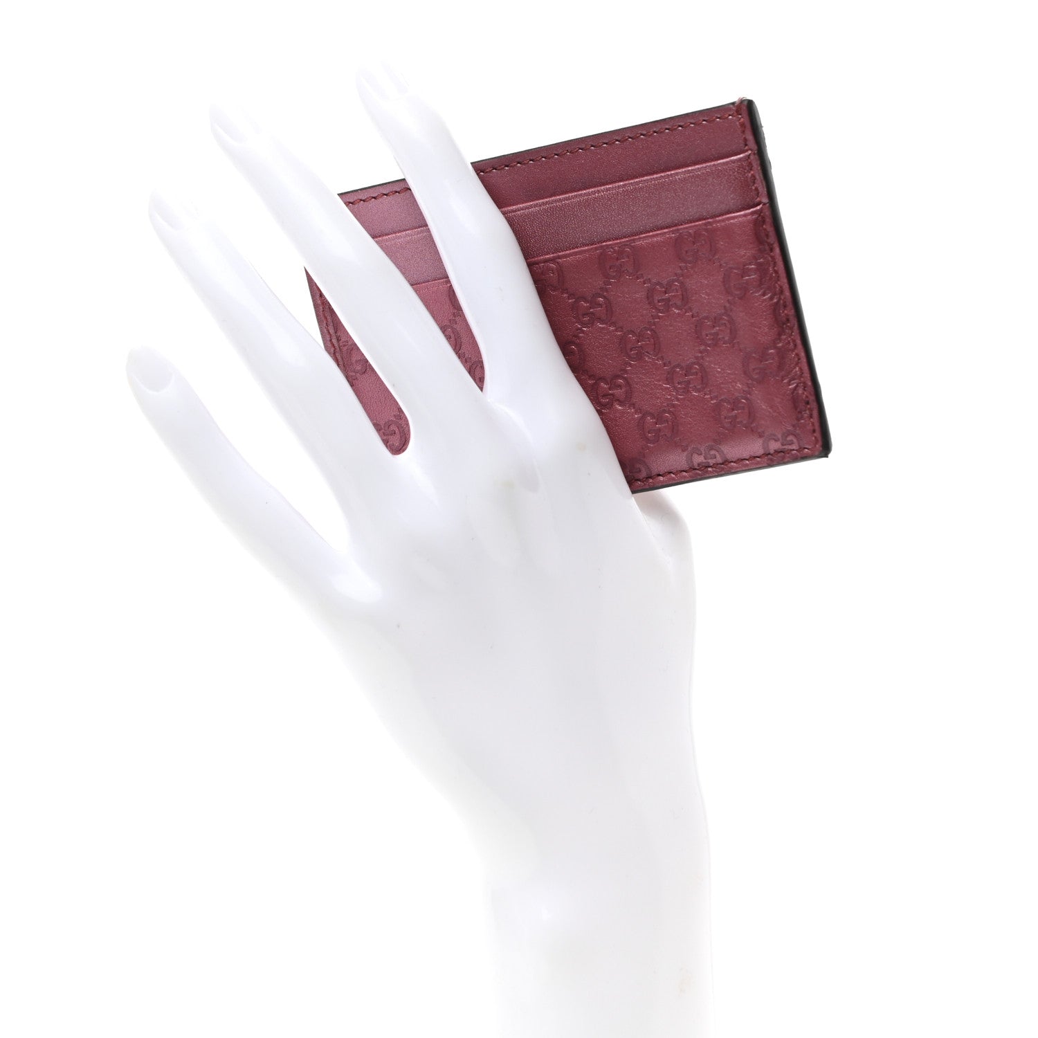 Gucci Microguccissima ID Window Card Holder Peonia Flower 2 of 6