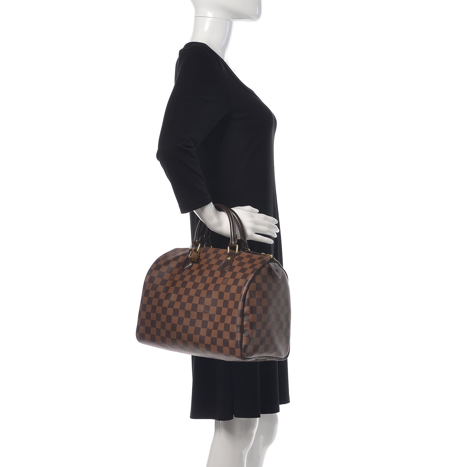 Louis Vuitton Damier Ebene Speedy 30 2 of 11