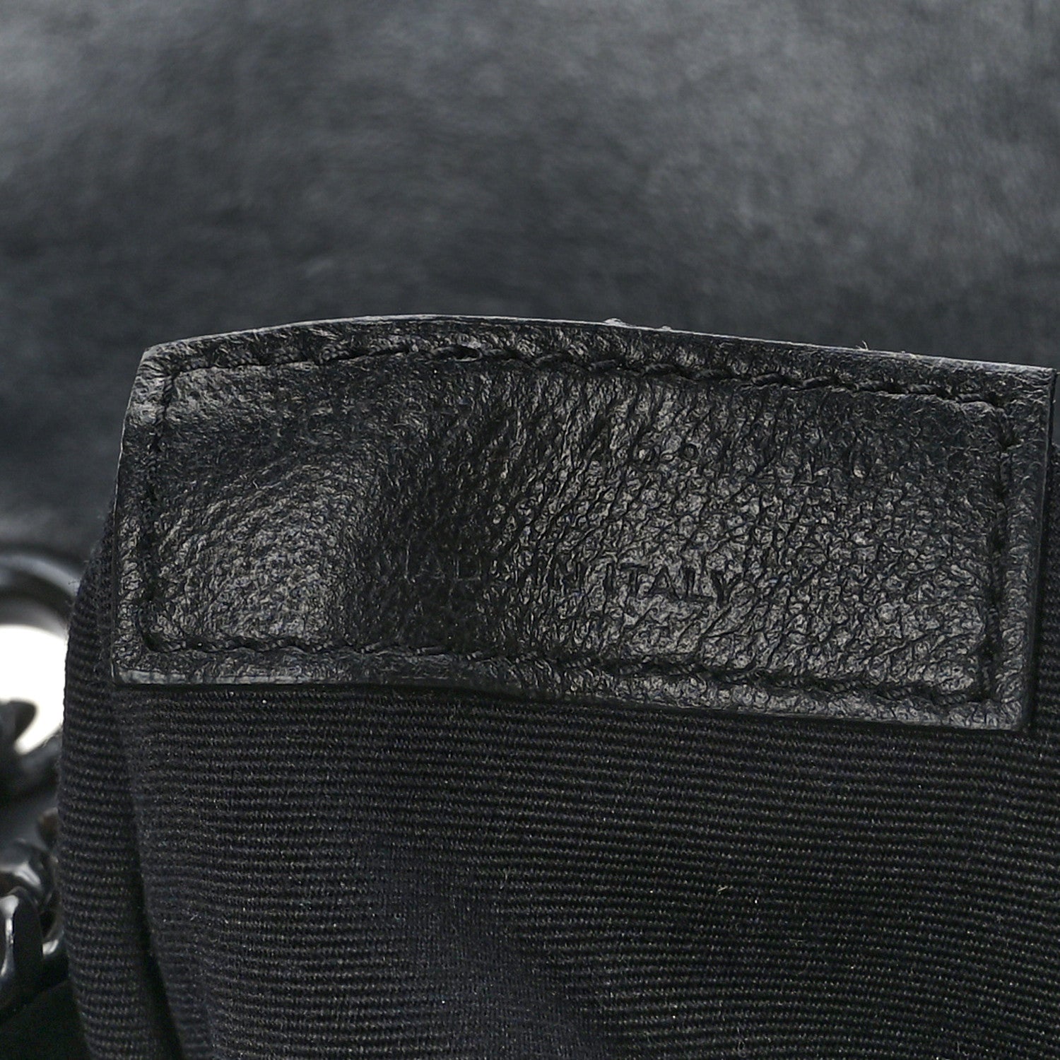 Saint Laurent Calfskin Y Quilted Monogram Monochrome Medium Loulou Chain Satchel Black 6 of 9