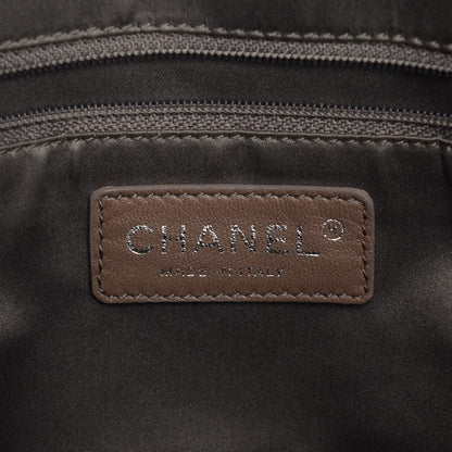Chanel Lambskin Square Stitched Lax Accordion Shoulder Bag Black 6 of 8