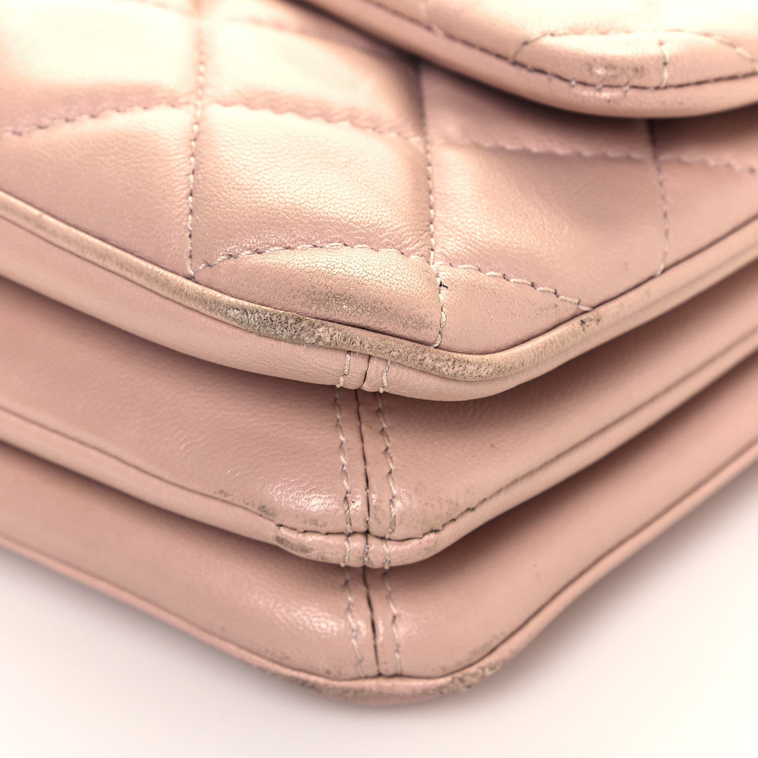 Chanel Lambskin Quilted 3 Jumbo Flap Light Pink 10 of 15