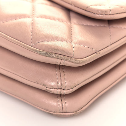 Chanel Lambskin Quilted 3 Jumbo Flap Light Pink 10 of 15