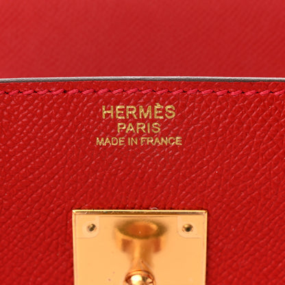 Hermes Epsom Birkin 30 Rouge Casaque 6 of 13