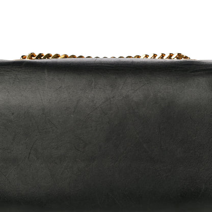 Saint Laurent Calfskin Small Classic Monogram Kate Tassel Satchel Black 23 of 26