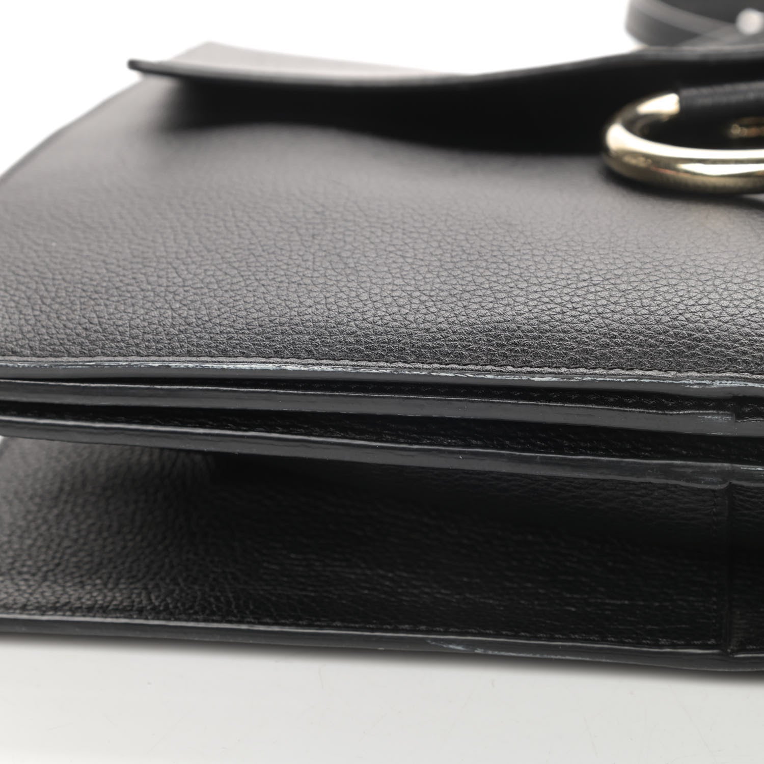 Chloe Calfskin Medium Faye Shoulder Bag Black 18 of 19