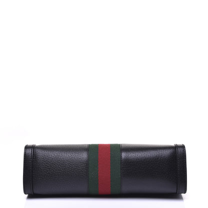 Gucci Calfskin GG Web Small Ophidia Chain Shoulder Bag Black 11 of 11