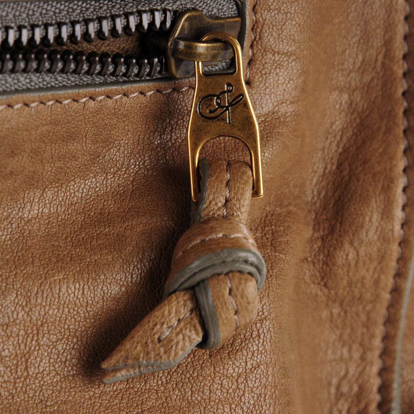 Lambskin Medium PS1 Satchel Smoke