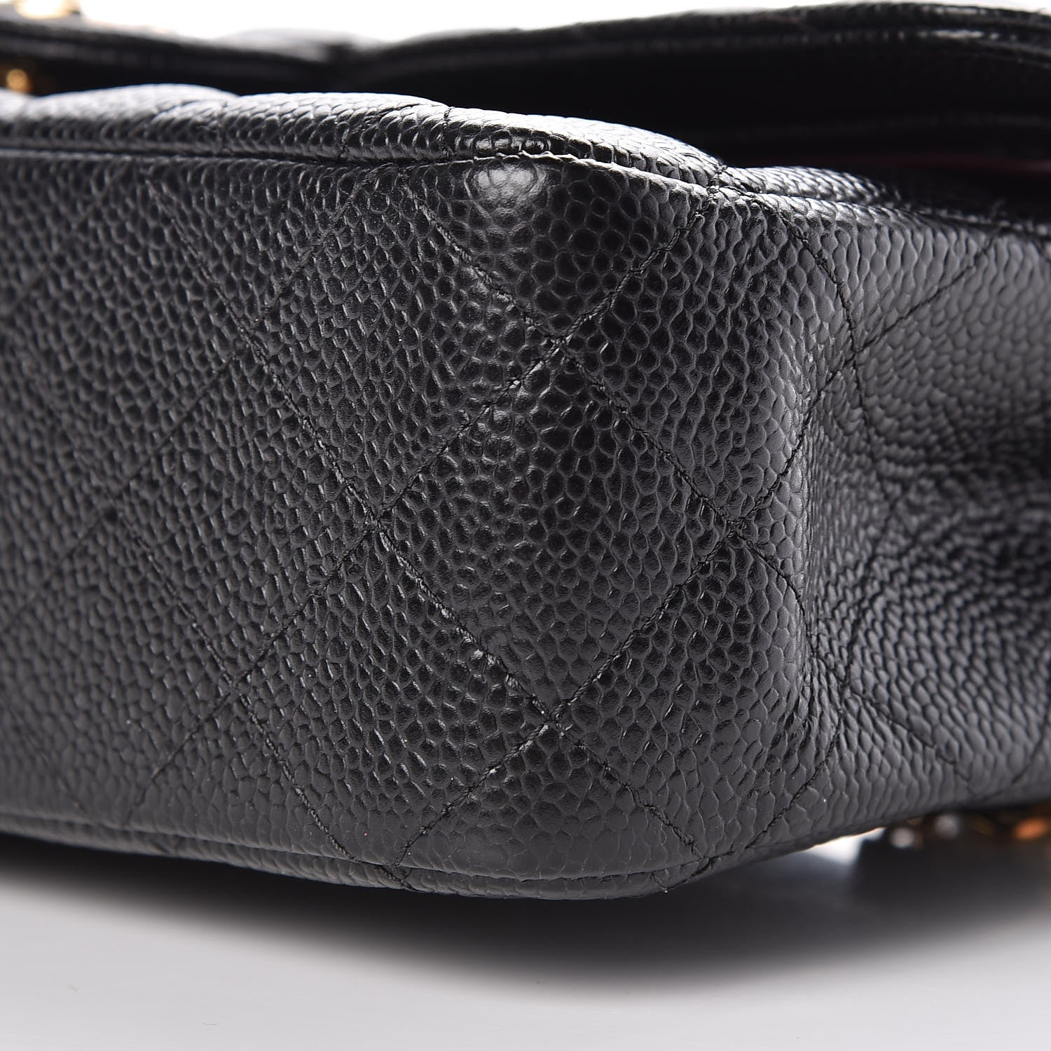 Chanel Caviar Quilted Medium Double Flap Black 9 of 9
