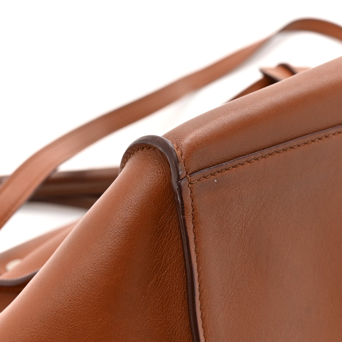 Smooth Calfskin Small Big Bag Tan