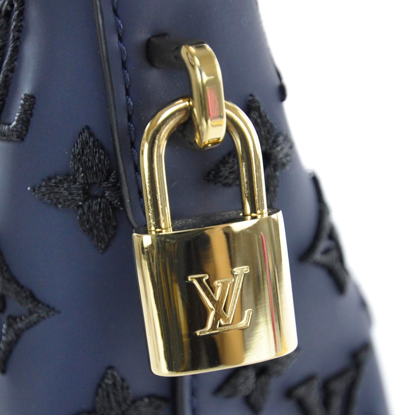 Monogram Addiction Vertical Lockit MM Blue